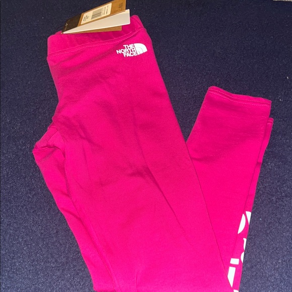The North Face Kids' Fuchsia Leggings - Picture 1 of 7